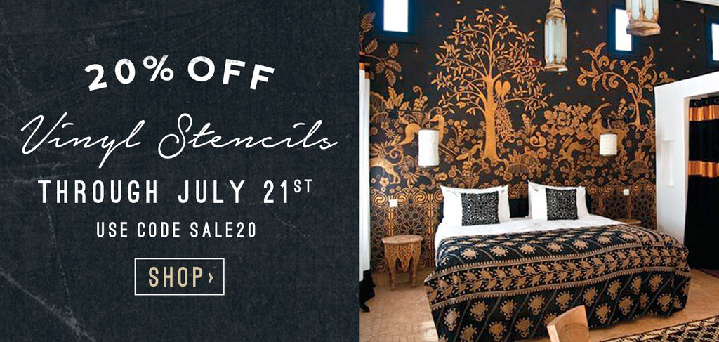 Modello Designs-Custom Vinyl Stencils for Decorating Walls & Concrete ...