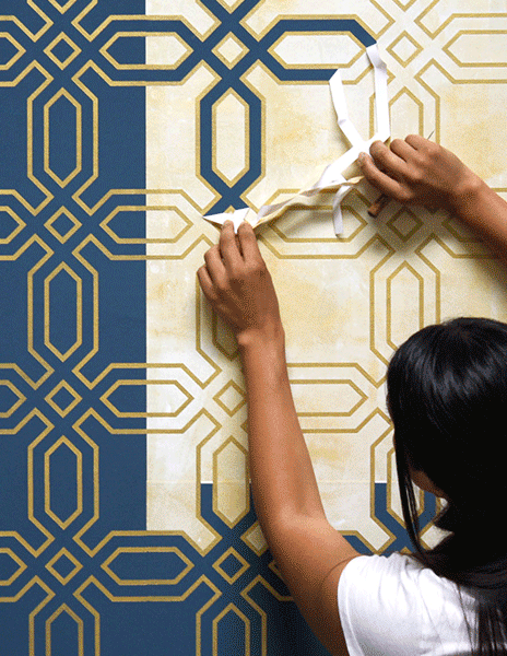 Modello Designs-Custom Vinyl Stencils for Decorating Walls & Concrete ...