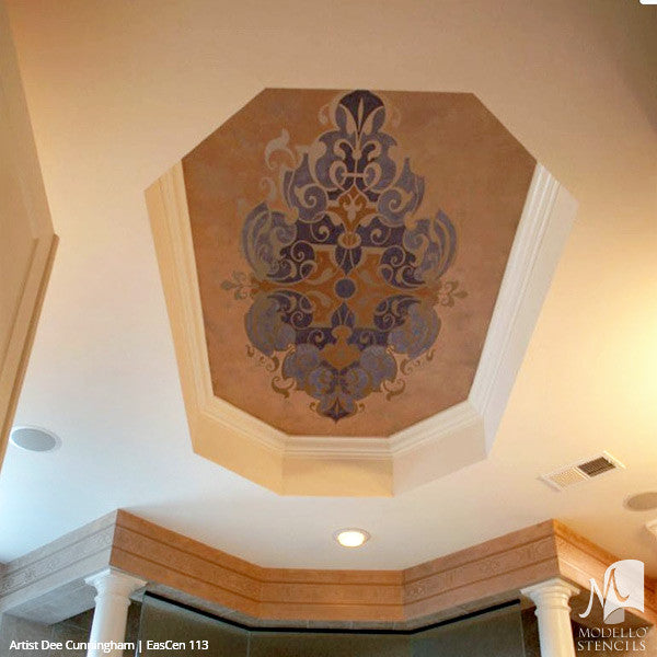 EasCen113 Custom Medallion Stencil