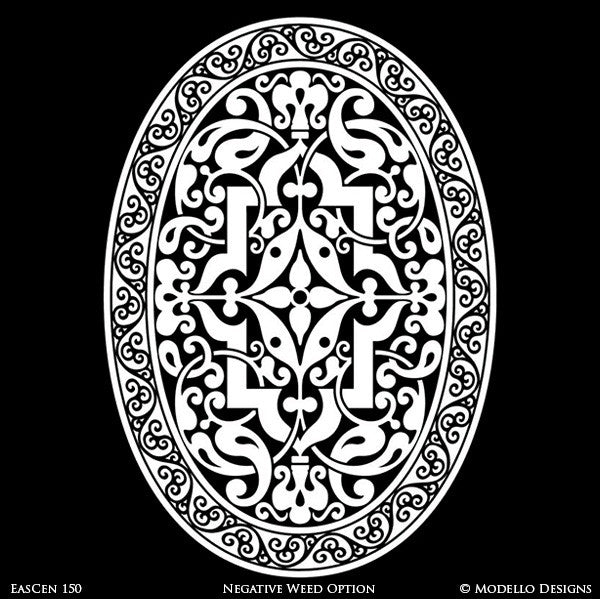 EasCen150 Custom Medallion Stencil
