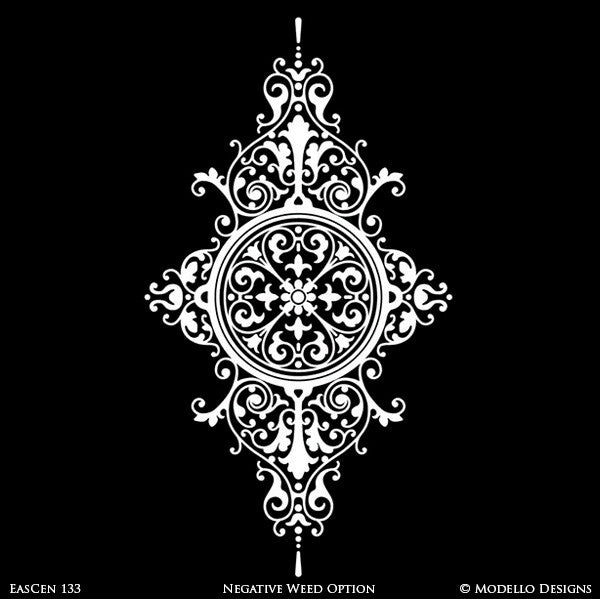 EasCen133 Custom Medallion Stencil