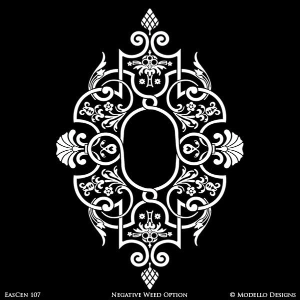 EasCen107 Custom Medallion Stencil