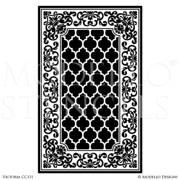Floor Paint Stencils - Ceiling Design Stencils - Custom Vinyl Stencils – Modello® Designs floor-paint-stencils-ceiling-design-stencils-custom-vinyl-stencils-modello-designs