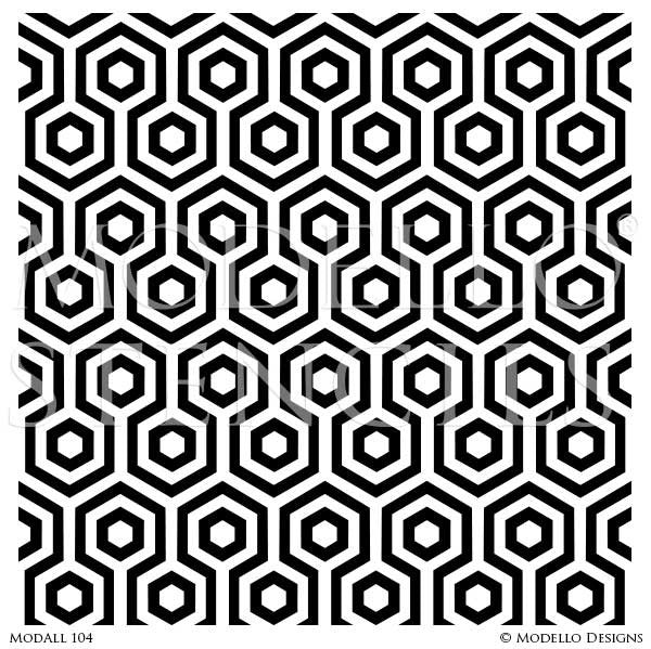Custom Wallpaper Designs; Large Stencils for Painting Walls & Flooring – Modello® Designs custom-wallpaper-designs-large-stencils-for-painting-walls-flooring-modello-designs