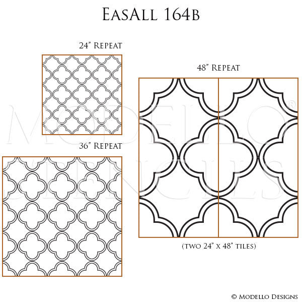 Trellis Grille Designs Painted and Stenciled on Custom Walls - Modello Designs