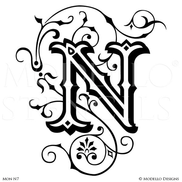 The Letter N Designs