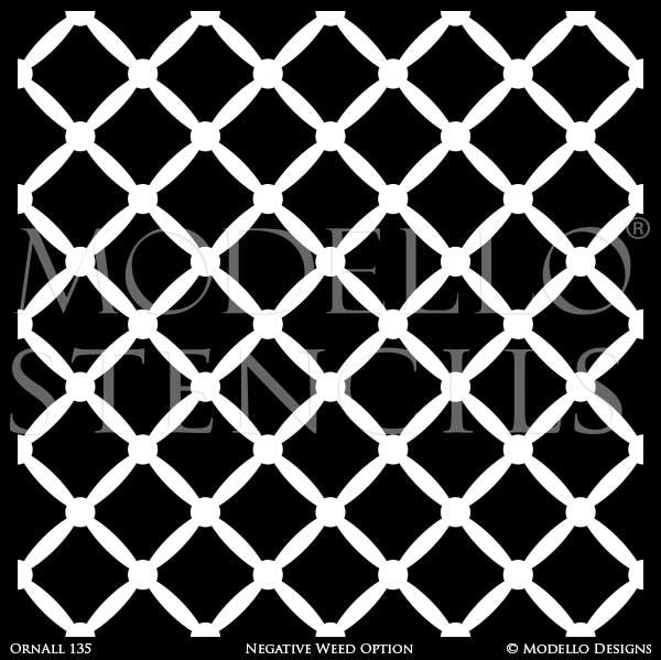 Custom Designed Ceiling and Decorative Wall Painting Ideas - Modello Custom Stencils