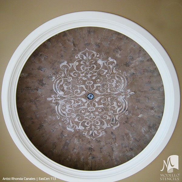 EasCen113 Custom Medallion Stencil
