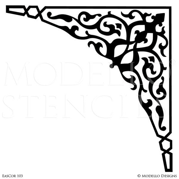 EasCor115 Custom Corner Stencil