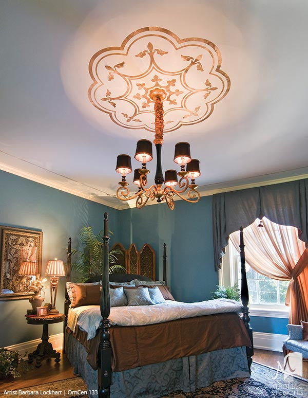 Modello Custom Stencils - Painted Decorative Stencils for Stenciling Tradtional Home Decor