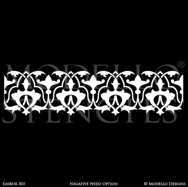 EasBor303 Custom Border Stencil