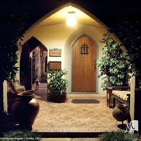 Ornamental Border Designs for Custom Decorating - Modello Custom Border Stencils