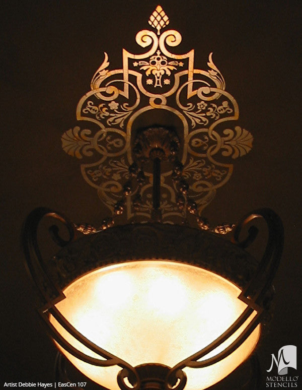 EasCen107 Custom Medallion Stencil